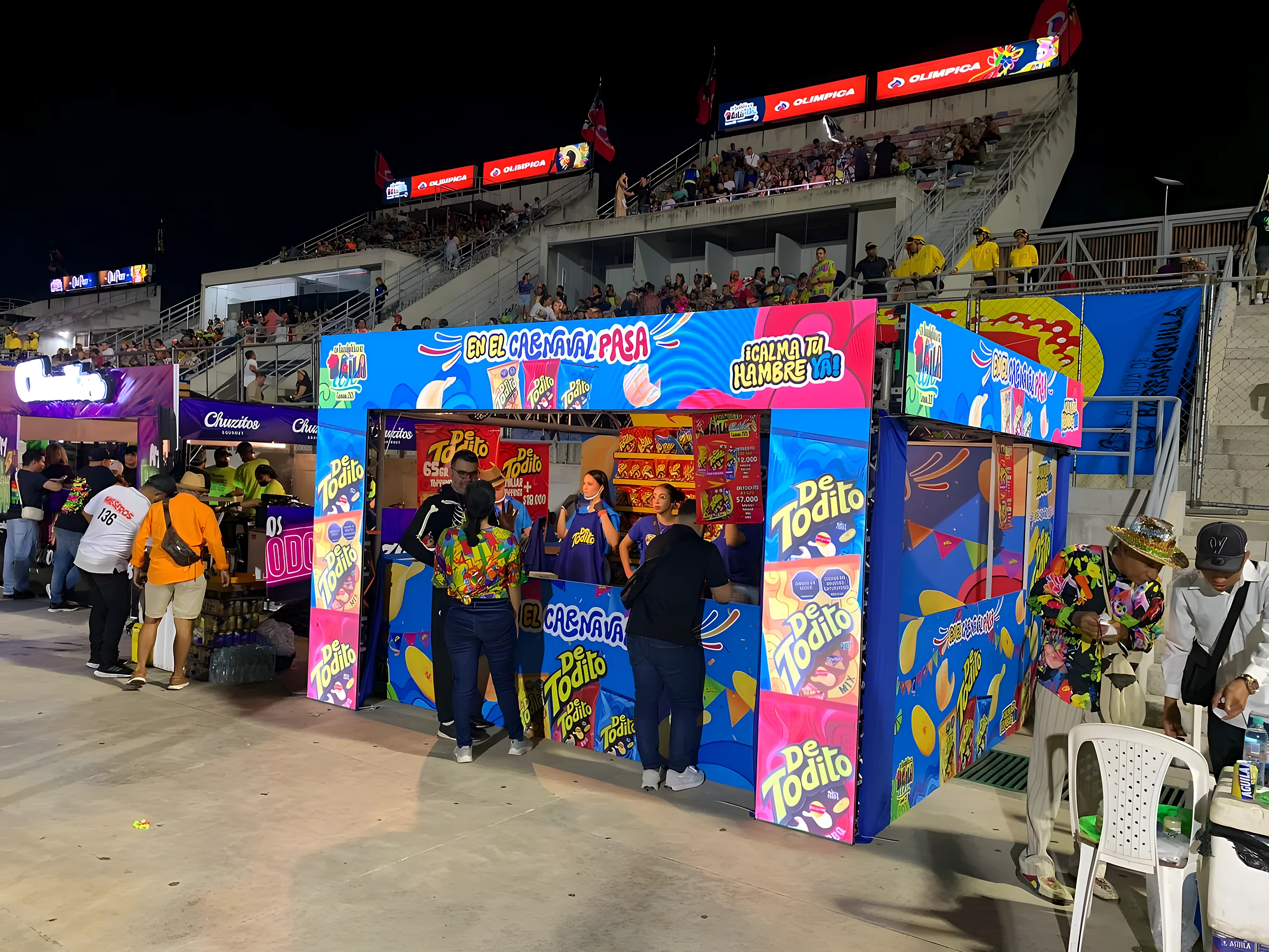 Activación de marca nocturna